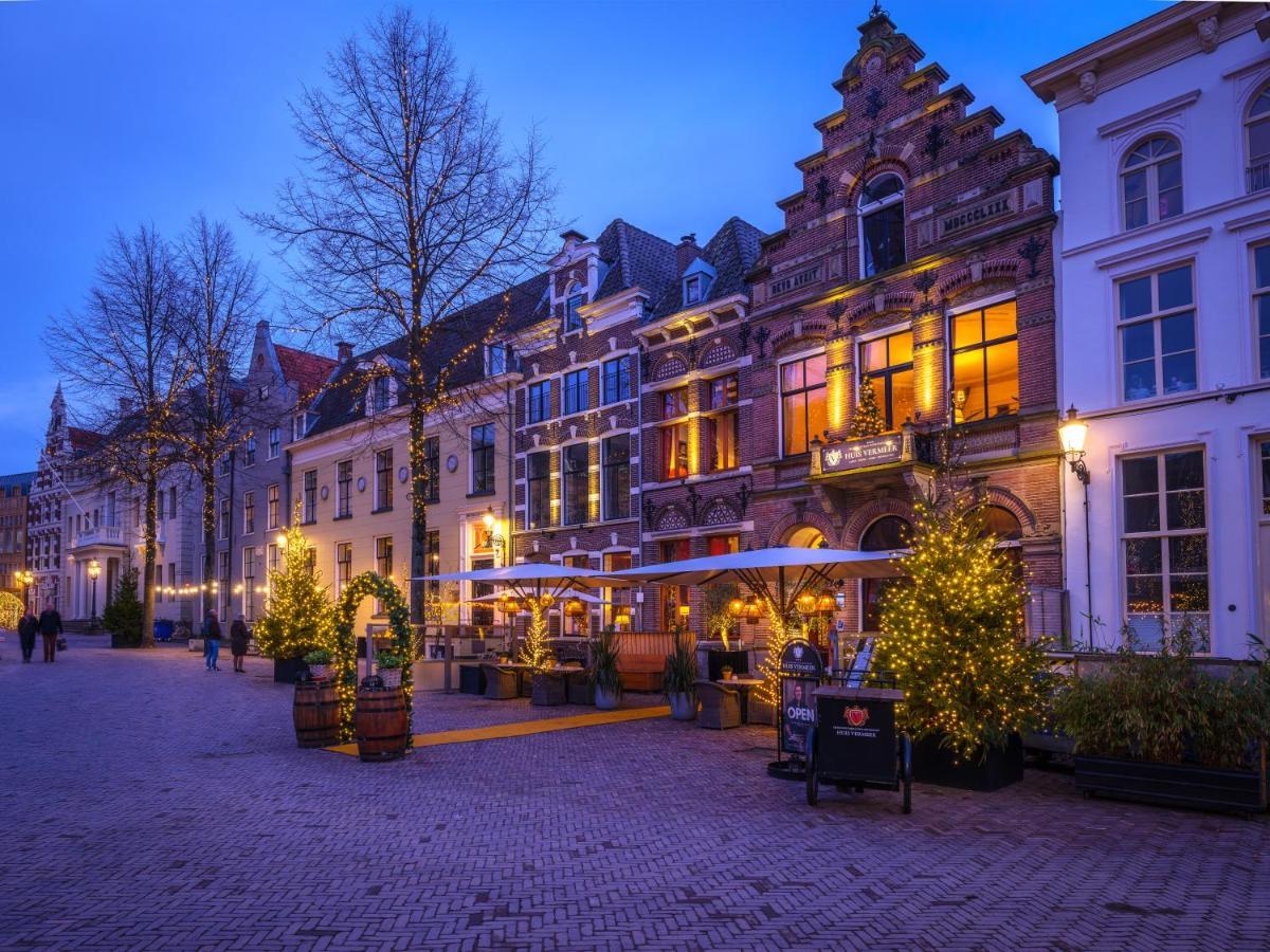 Grand Boutique Hotel-Restaurant Huis Vermeer Deventer Exterior foto